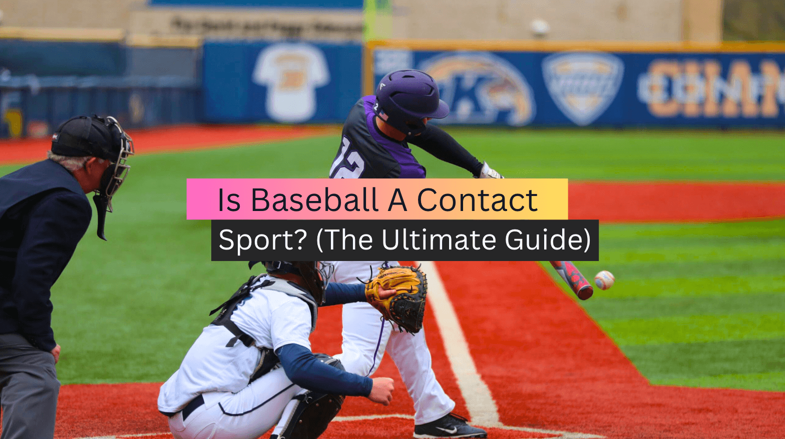 Is Baseball A Contact Sport? (Everything You Need to Know)