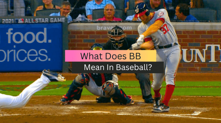 What Does BB Mean In Baseball?