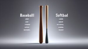 What is the Difference Between Softball and Baseball Bats?