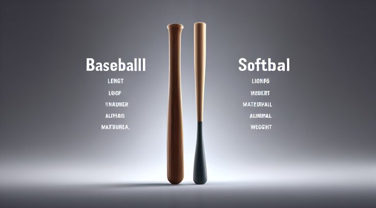 What is the Difference Between Softball and Baseball Bats?