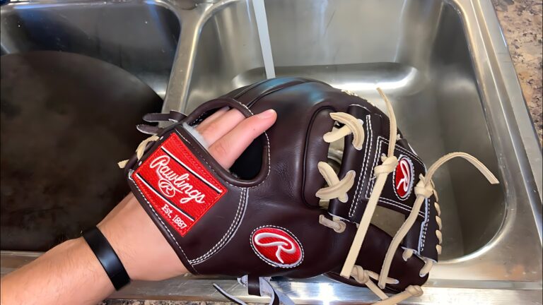 How to Break in a Baseball Glove with Hot Water?