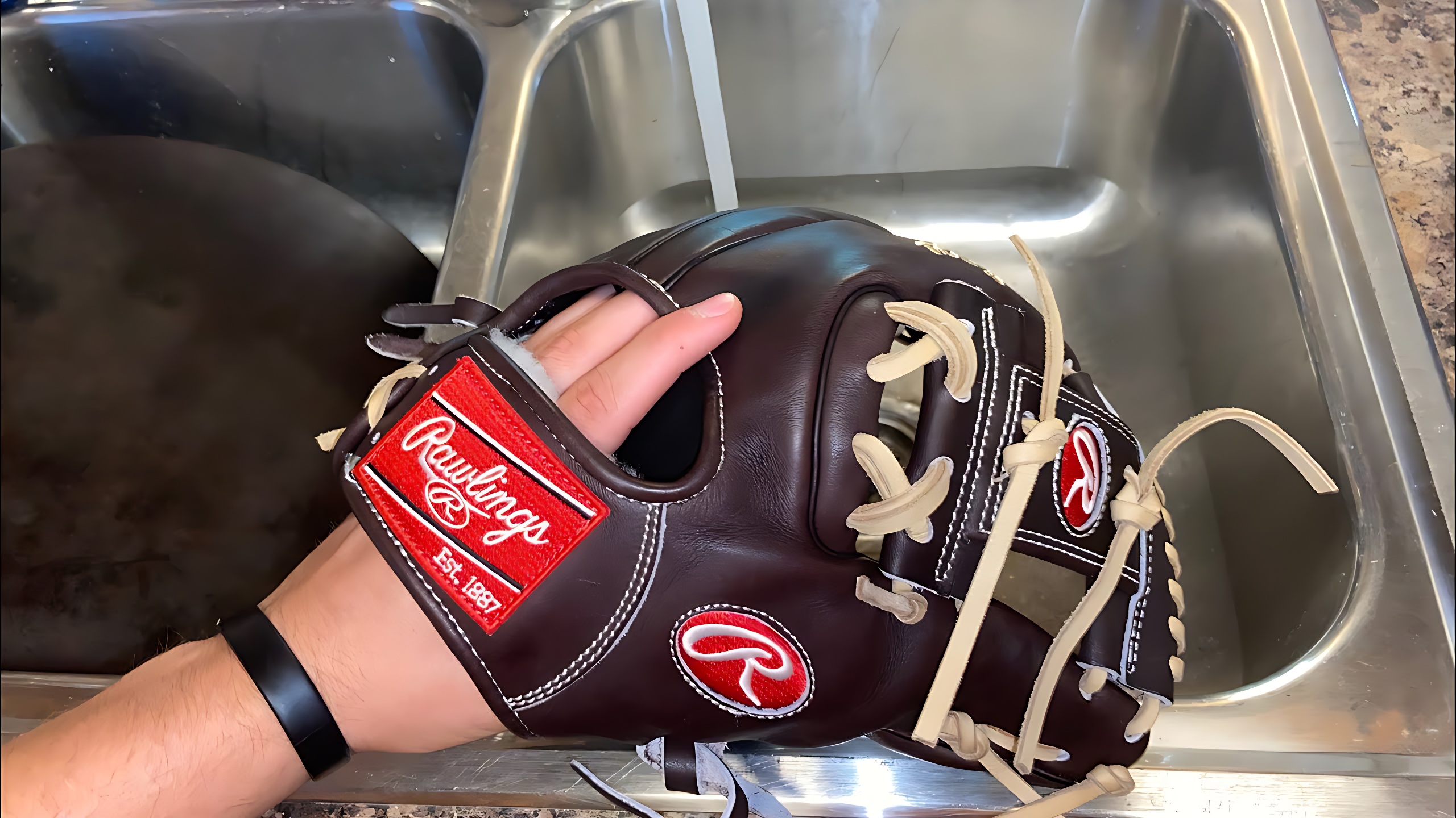 How to Break in a Baseball Glove with Hot Water (Step-By-Step)